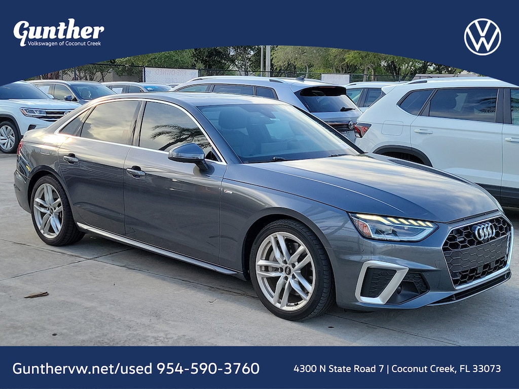 Used 2022 Audi A4 Sedan quattro S line Premium Plus S line Premium Plus 45 TFSI quattro
