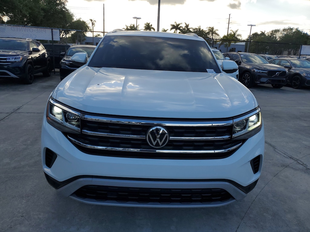 Used 2021 Volkswagen Atlas Cross Sport 3.6L V6 SE AWD w/Technology & Sunroof 3.6L V6 SE w/Technology 4MOTION