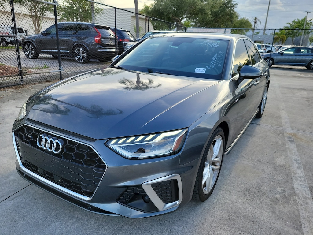 Used 2022 Audi A4 Sedan quattro S line Premium Plus S line Premium Plus 45 TFSI quattro