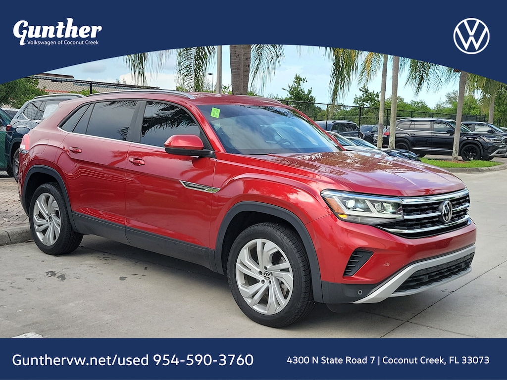 Used 2021 Volkswagen Atlas Cross Sport 2.0T SE w/Technology 2.0T SE w/Technology FWD