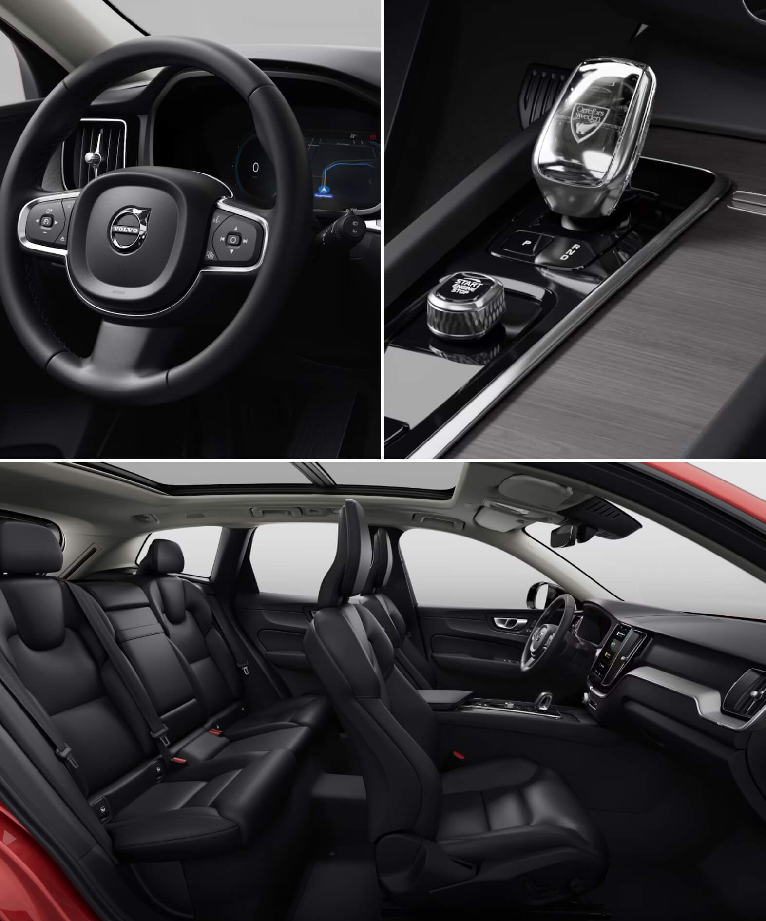 Volvo XC60 vs. Chevrolet Traverse Interior and Technology
