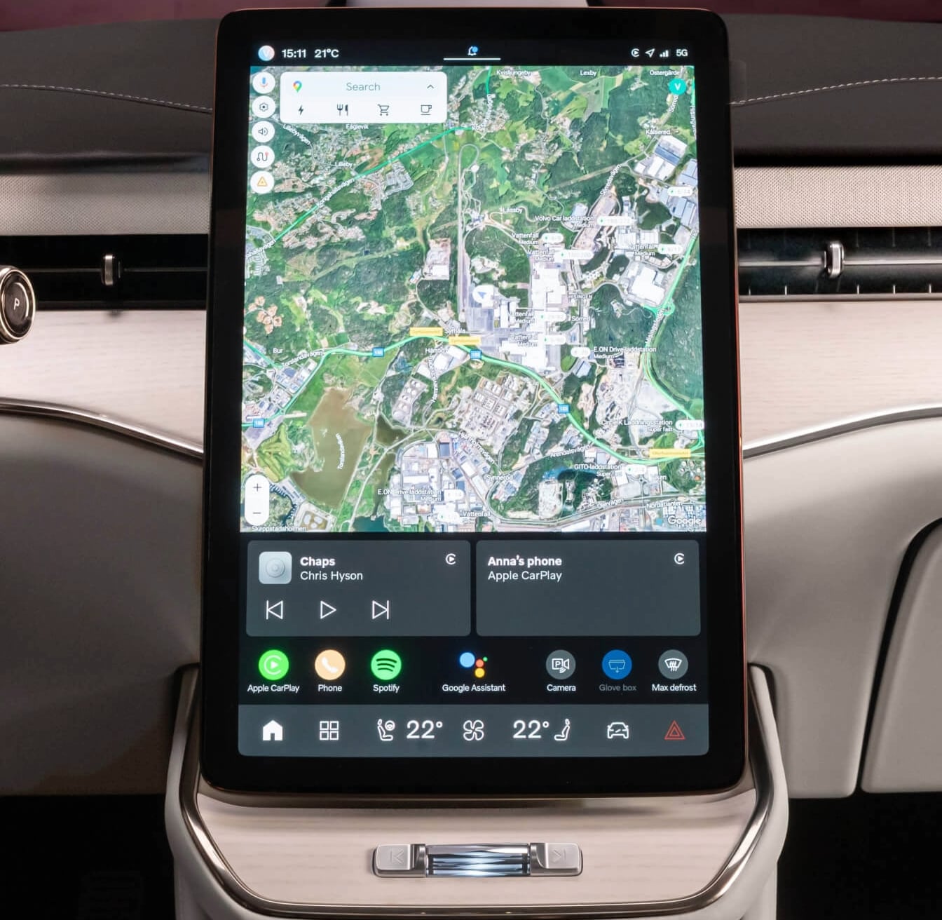 Volvo ES90 Infotainment System