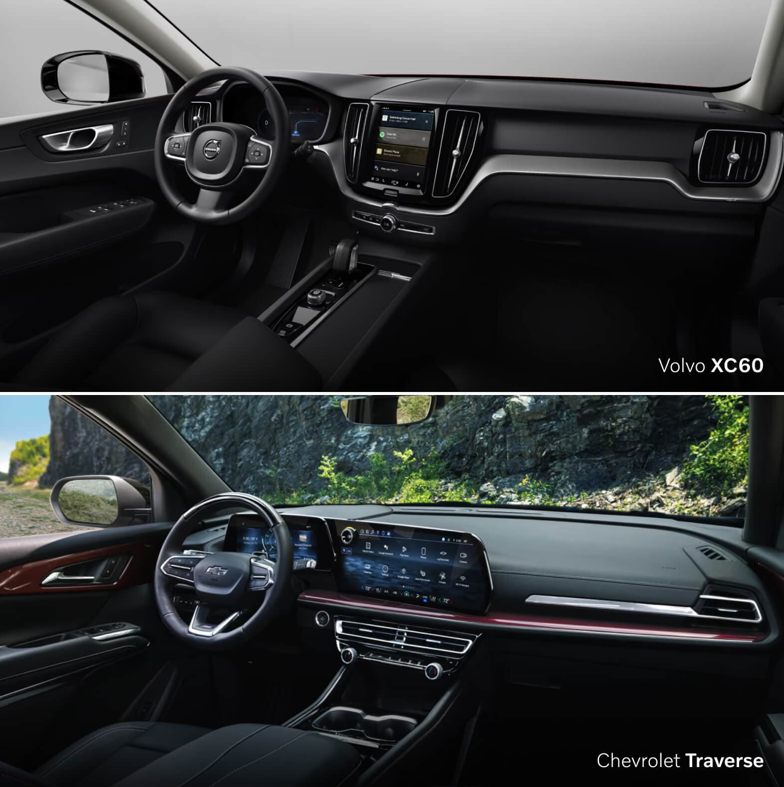 Volvo XC60 vs. Chevrolet Traverse Performance and Safety #2