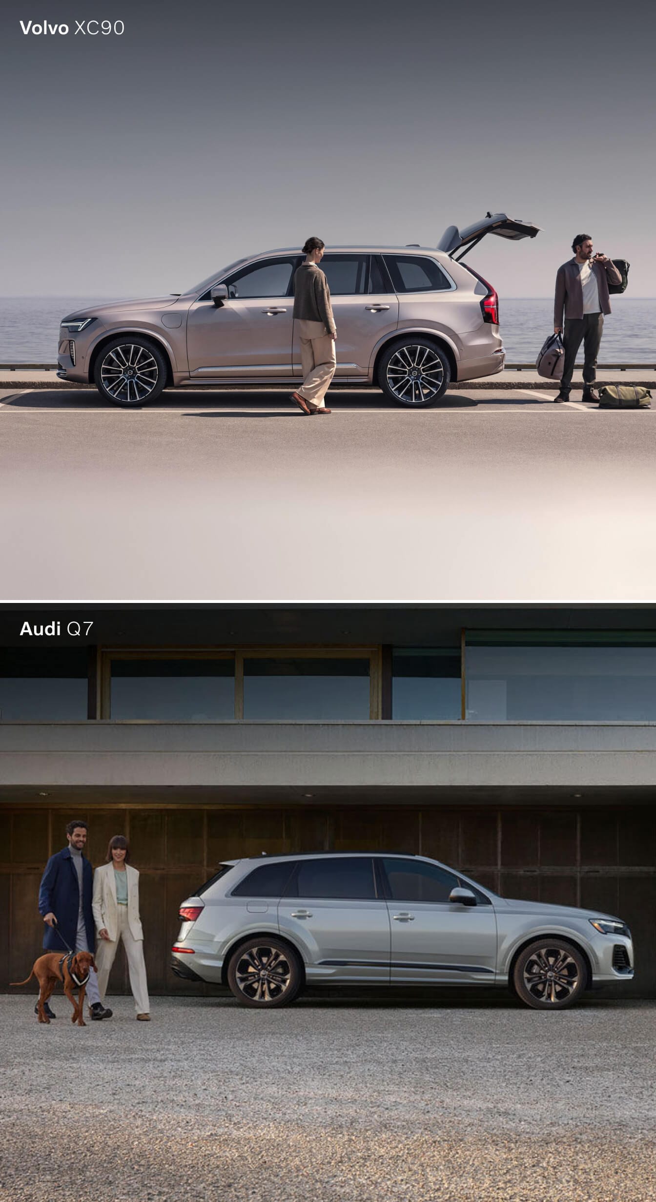 Volvo XC90 vs. Audi Q7 Performance and Safety