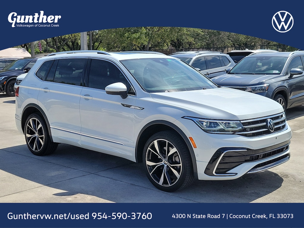 Used 2022 Volkswagen Tiguan SEL R-Line 4MOTION 2.0T SEL R-Line 4MOTION