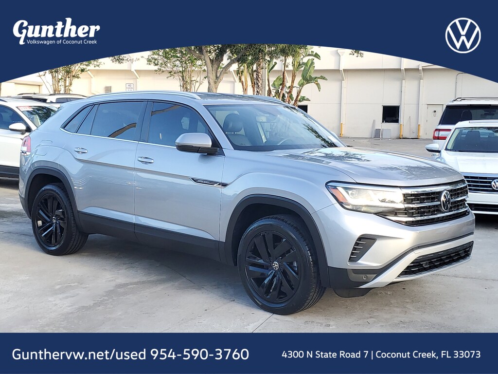 Used 2022 Volkswagen Atlas Cross Sport 2.0T SE w/Technology 2.0T SE w/Technology 4MOTION