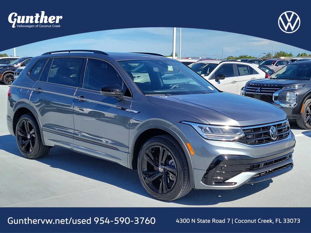 Used 2023 Volkswagen Tiguan SE R-Line Black w/Panoramic Sunroof 2.0T SE R-Line Black FWD
