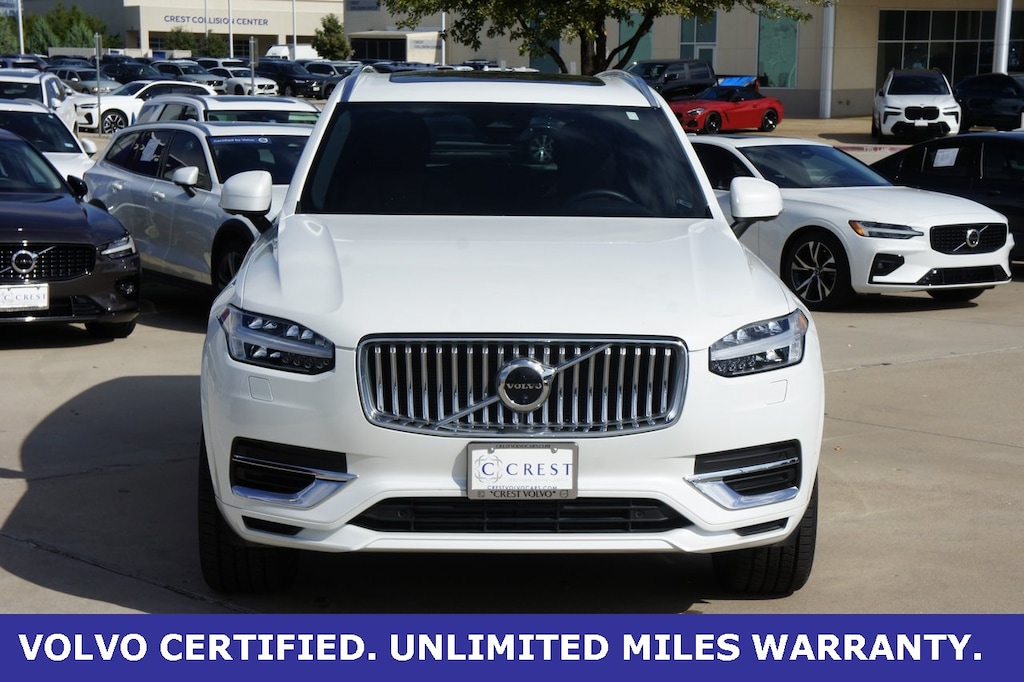 Certified 2023 Volvo XC90 Recharge Plug-In Hybrid T8 Plus Bright Theme 7 Passenger SUV