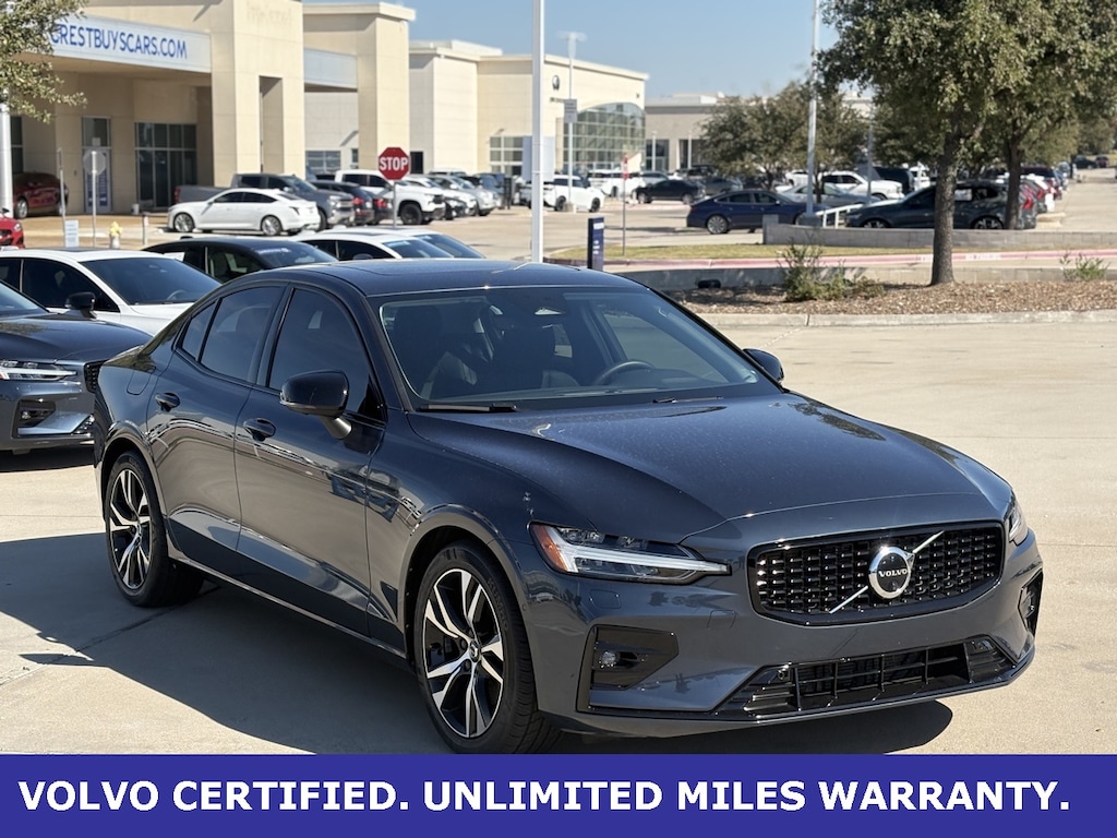 Certified 2023 Volvo S60 B5 Plus Dark Theme Sedan