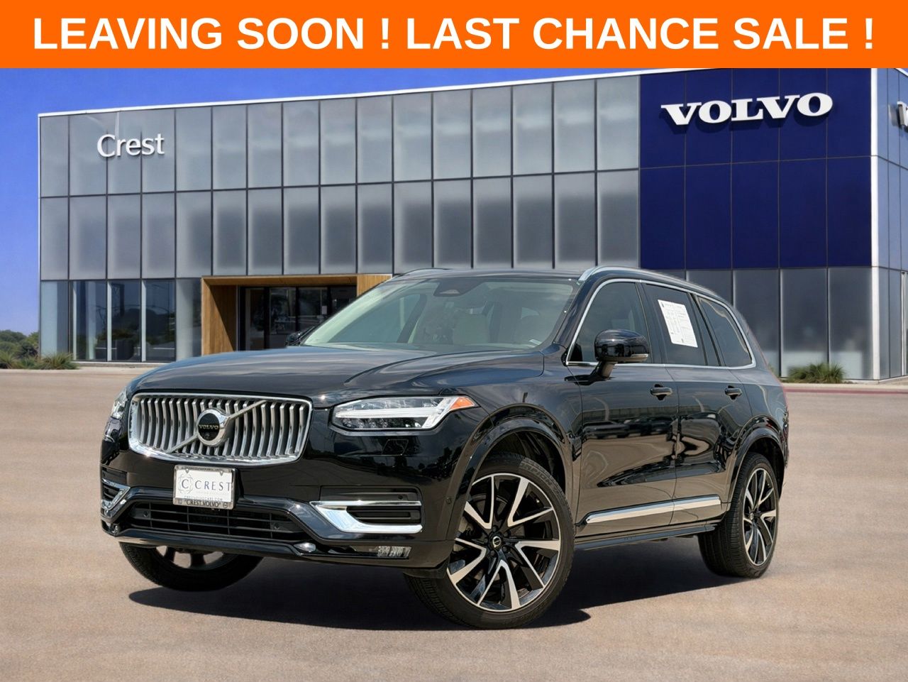Onyx Black Metallic 2023 Volvo XC90 SUV / Crossover All-Wheel Drive Automatic