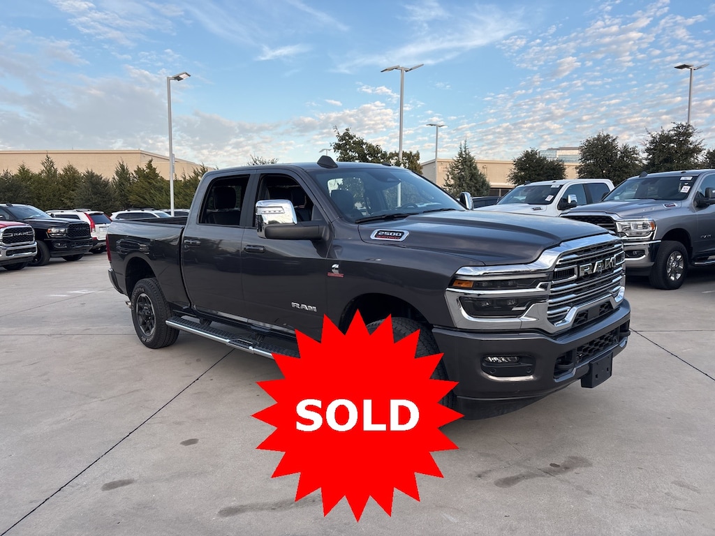 Used 2025 Ram 2500 Laramie HO Turbo Diesel Level 1 Equipment Truck