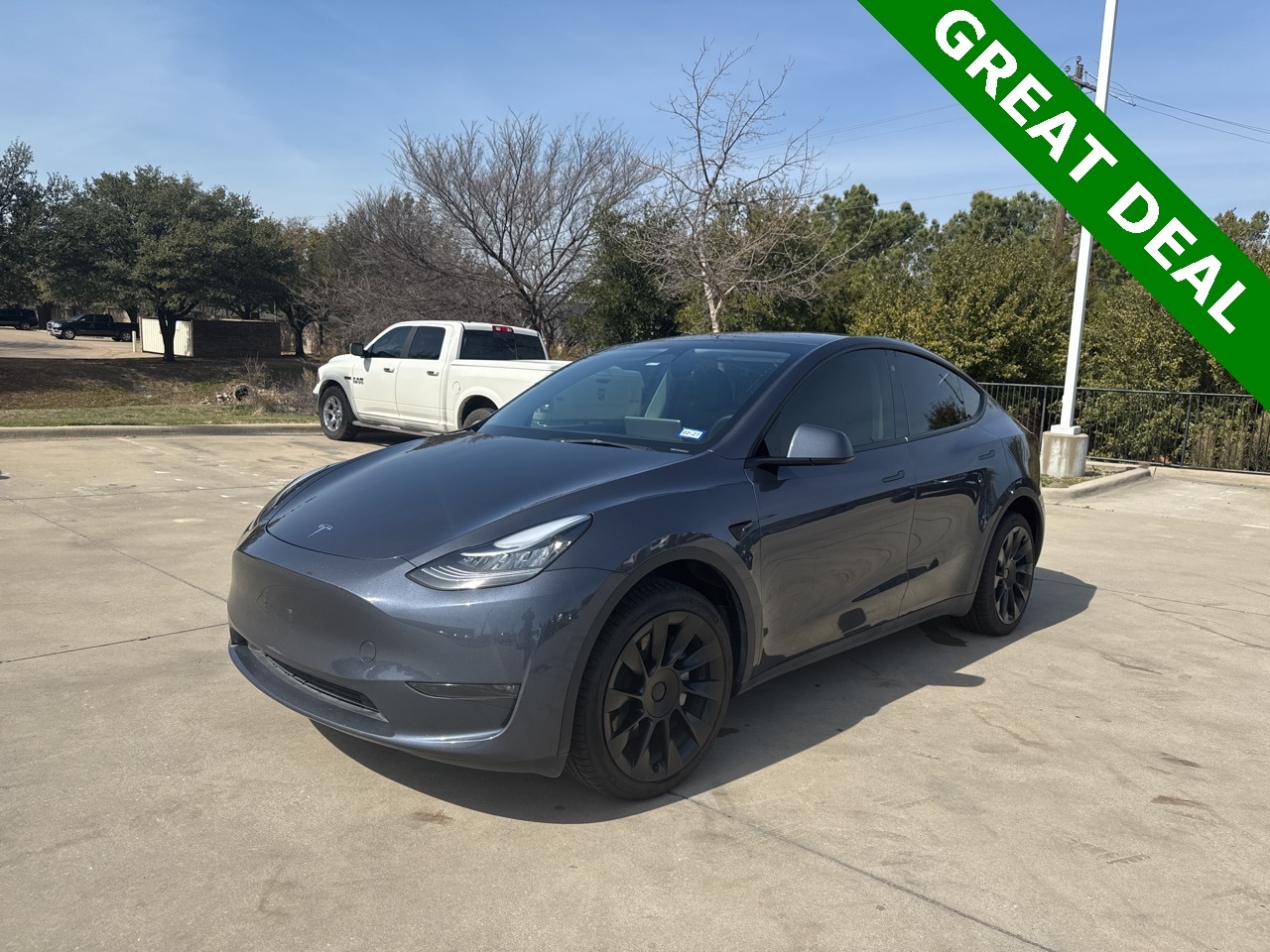 Used 2023 Tesla Model Y Long Range with VIN 7SAYGDEE8PA117542 for sale in Frisco, TX