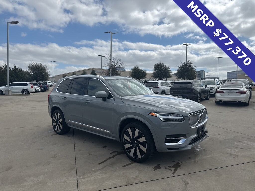 Certified 2024 Volvo XC90 Recharge Plug-In Hybrid T8 Plus Bright Theme 7 Passenger SUV