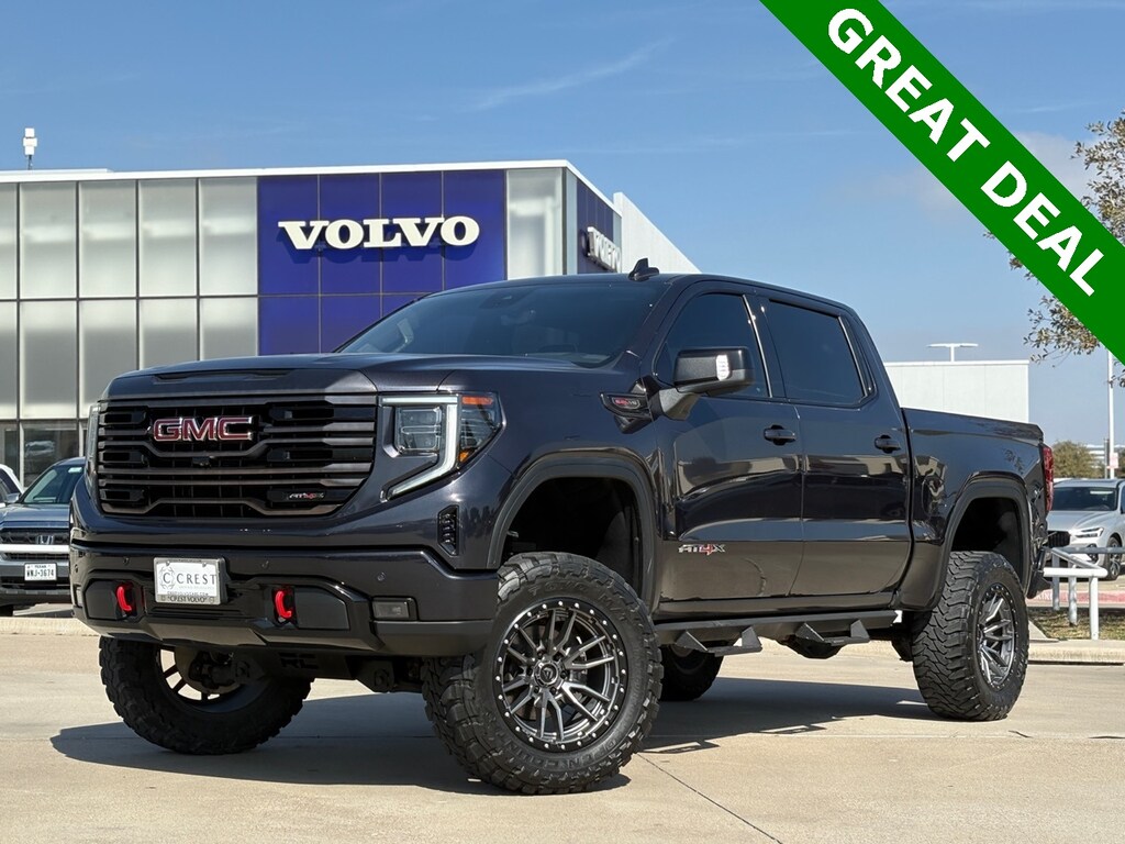Used 2022 GMC Sierra 1500 AT4X 6.2L V8 4WD Custom Lift Truck