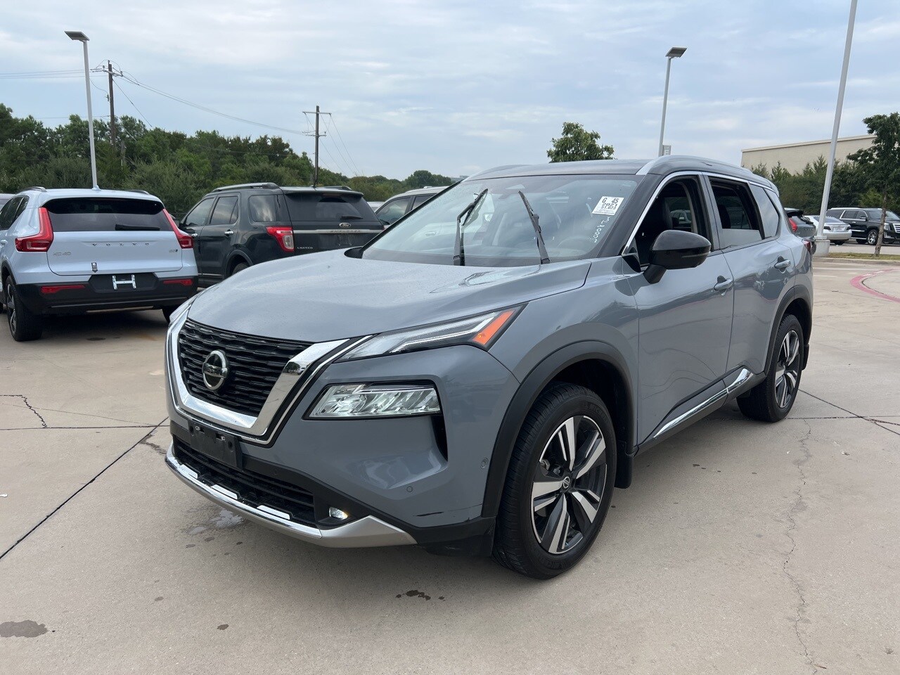 Used 2021 Nissan Rogue Platinum with VIN JN8AT3DC7MW102369 for sale in Frisco, TX