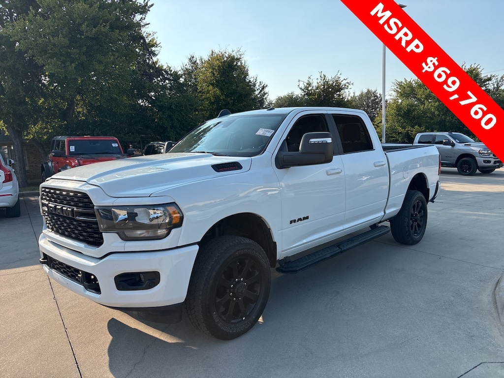 Used 2024 Ram 2500 Big Horn Night Edition 4WD Safety Group Level 2 Eq Truck