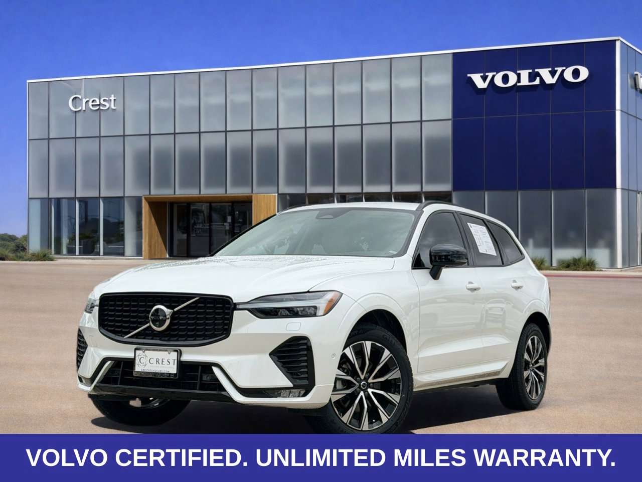 Crystal White Metallic 2024 Volvo XC60 SUV / Crossover All-Wheel Drive Automatic