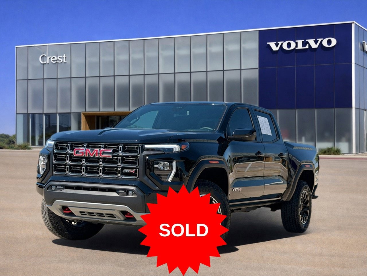 Onyx Black 2026 GMC Canyon Pickup Truck Four-Wheel Drive 8-Speed Automatic