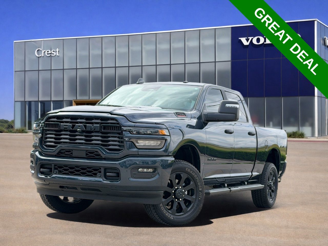 Forged Blue Metallic 2026 RAM 2500 Pickup Truck Four-Wheel Drive 8-Speed Automatic
