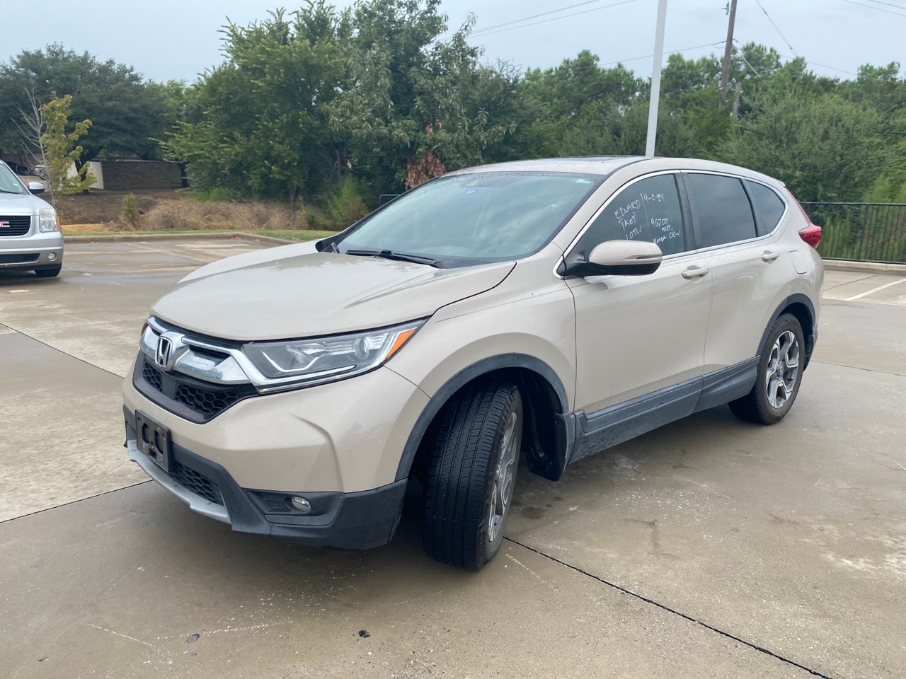 Used 2019 Honda CR-V EX with VIN 2HKRW1H50KH502878 for sale in Frisco, TX