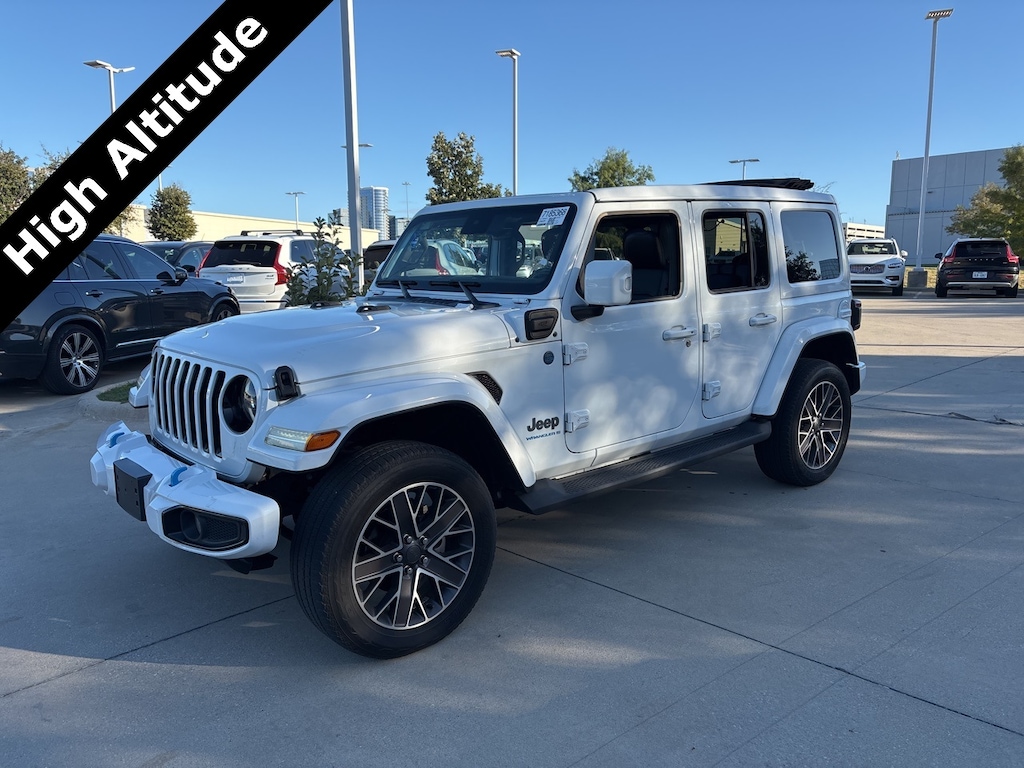 Used 2023 Jeep Wrangler High Altitude 4xe Sky OneâTouch® PowerâTop SUV
