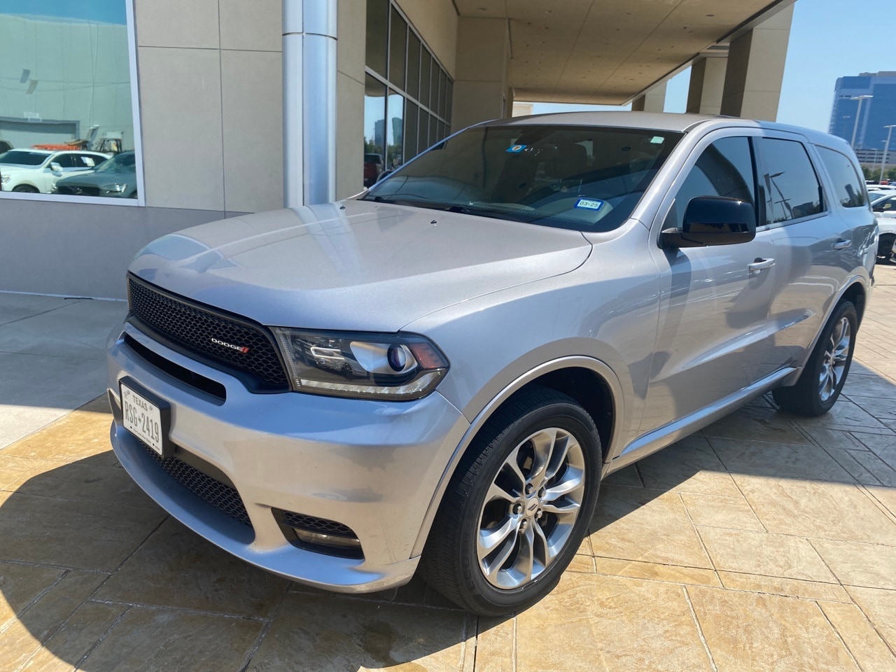 Used 2019 Dodge Durango GT with VIN 1C4RDJDG7KC740882 for sale in Frisco, TX