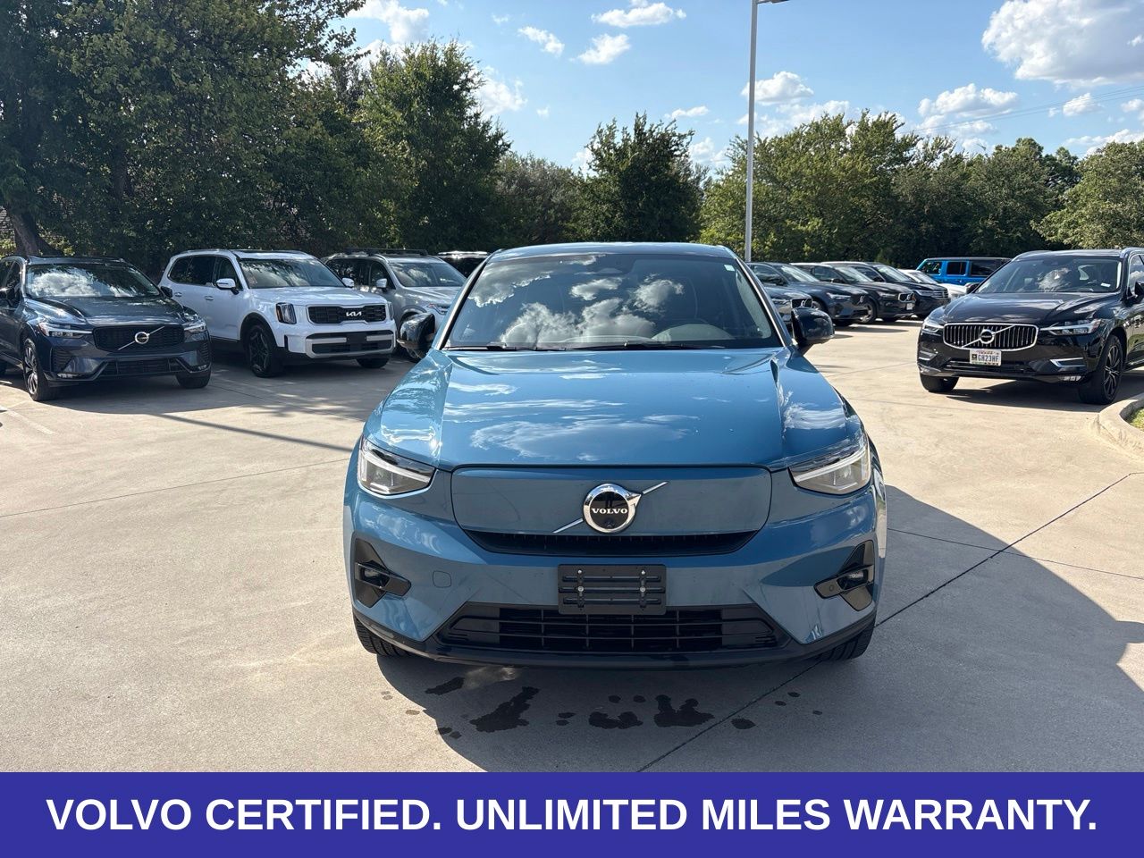 Certified 2024 Volvo C40 Plus with VIN YV4ER3GLXR2107214 for sale in Frisco, TX