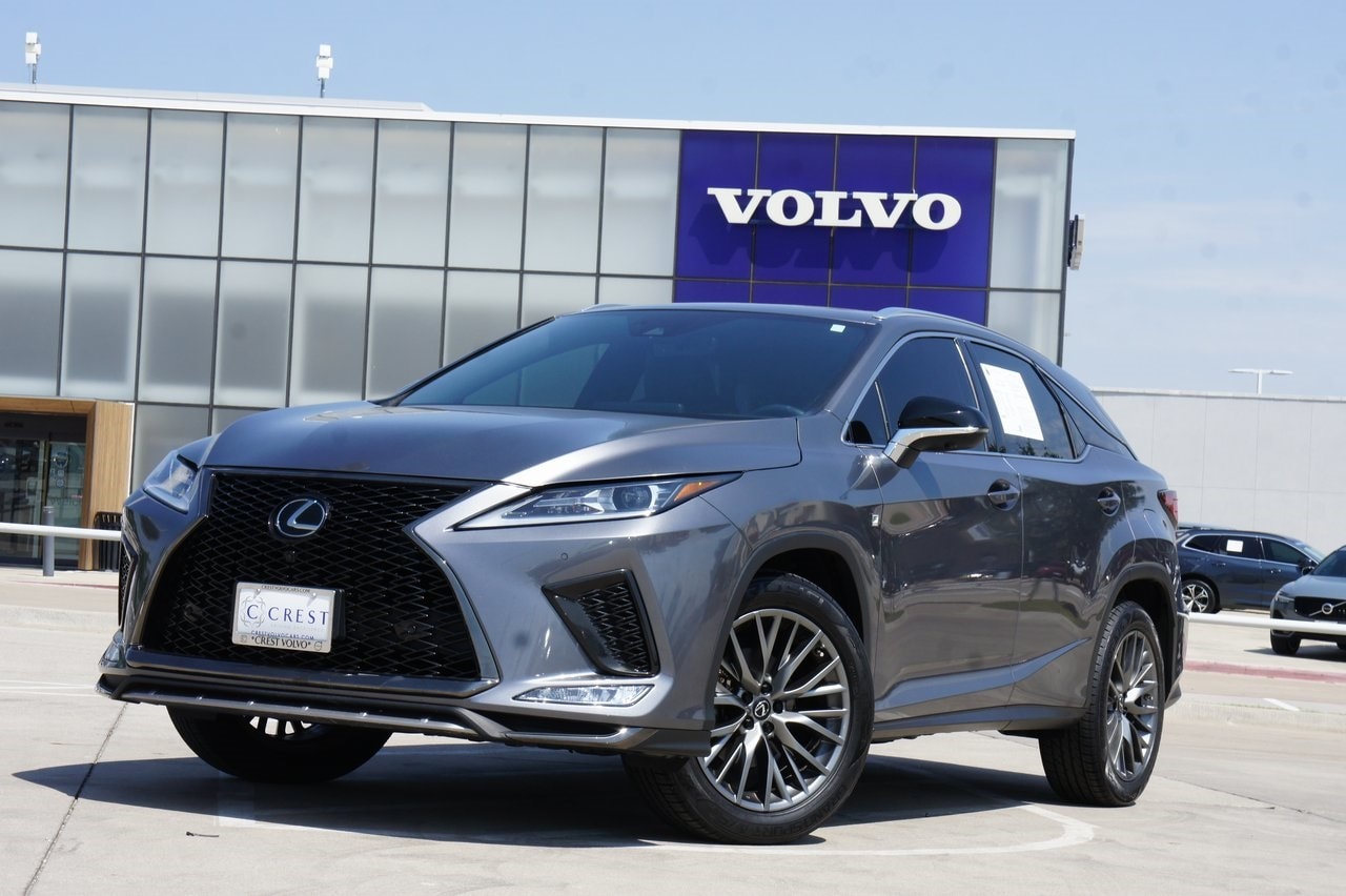 Used 2022 Lexus RX 350 F SPORT with VIN 2T2YZMDA2NC340889 for sale in Frisco, TX