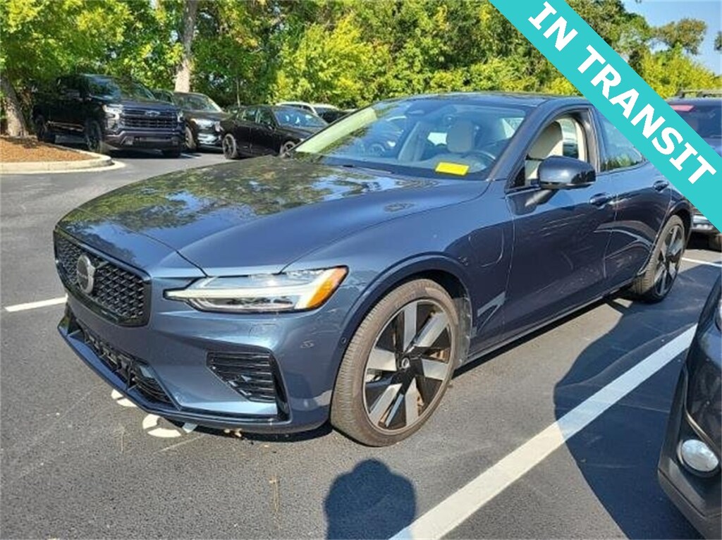 Certified 2024 Volvo S60 Recharge Plug-In Hybrid T8 Plus Dark Theme Sedan