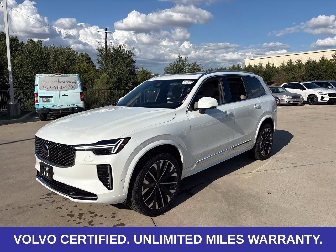 Crystal White Pearl 2026 Volvo XC90 SUV / Crossover All-Wheel Drive Automatic
