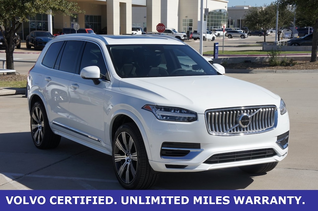 Certified 2023 Volvo XC90 Recharge Plug-In Hybrid T8 Plus Bright Theme 7 Passenger SUV