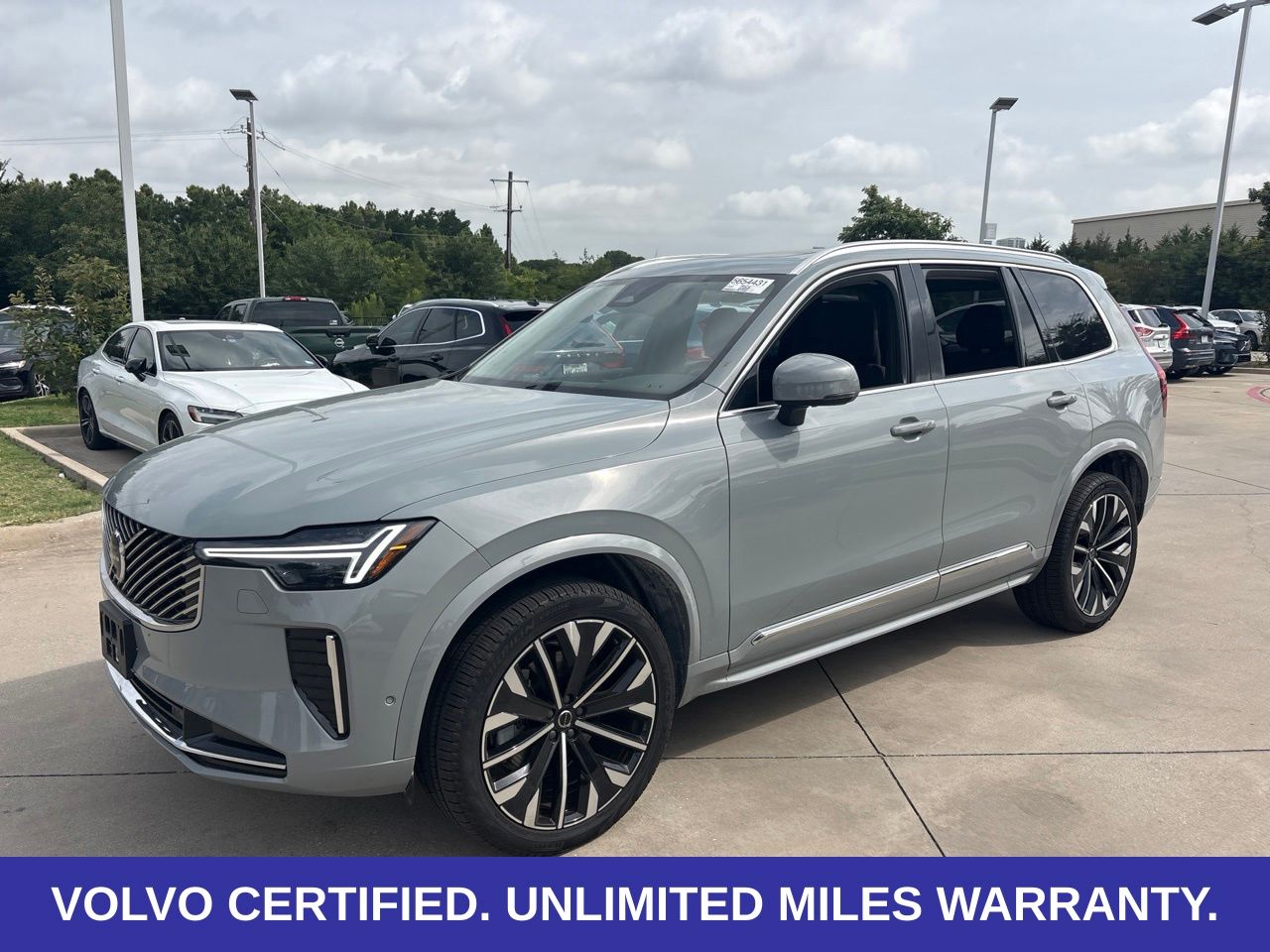 Gray (Vapour Grey Metallic) 2026 Volvo XC90 SUV / Crossover All-Wheel Drive Automatic