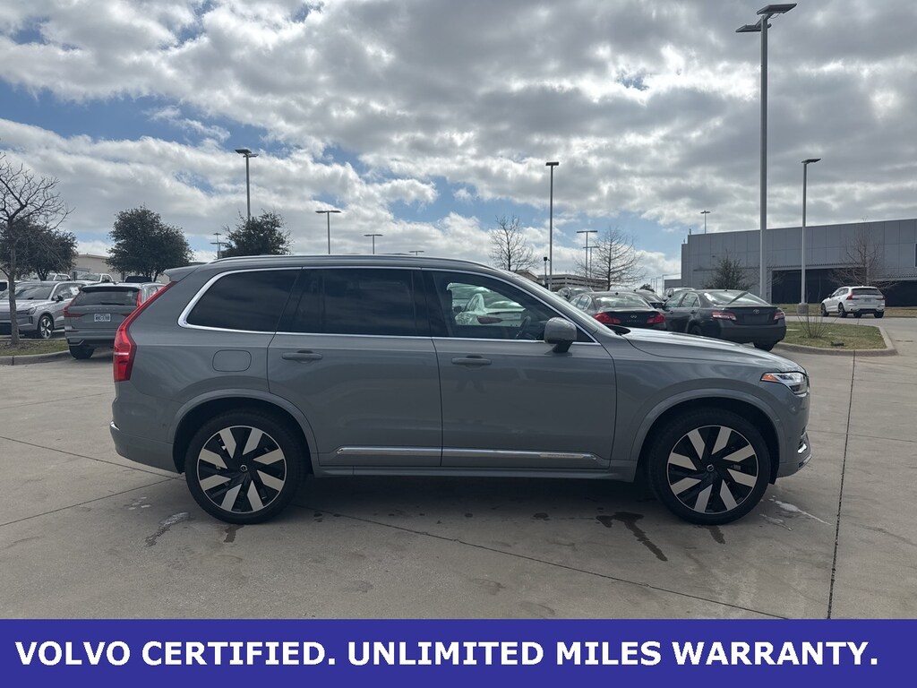 Certified 2024 Volvo XC90 Recharge Plug-In Hybrid T8 Plus Bright Theme 7 Passenger SUV