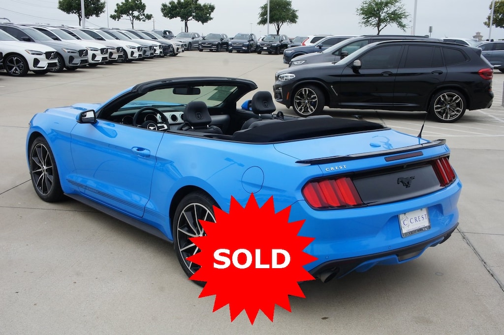 Used 2017 Ford Mustang Ecoboost Premium Convertible Convertible