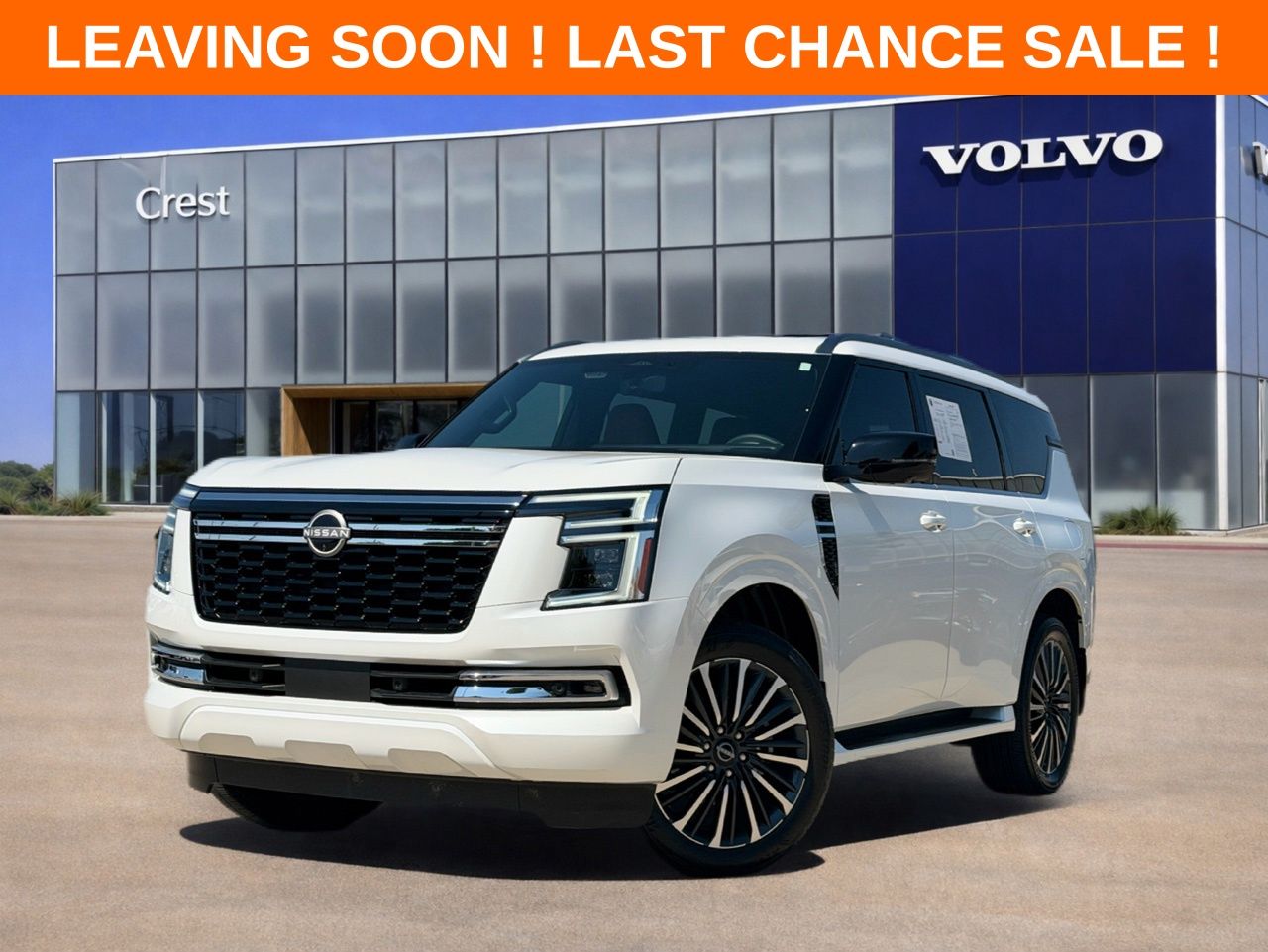 Everest White Pearl Tricoat 2025 Nissan Armada SUV / Crossover Four-Wheel Drive 9-Speed Automatic