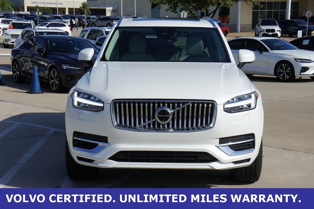 Certified 2024 Volvo XC90 Recharge Plug-In Hybrid T8 Plus Bright Theme 7 Passenger SUV
