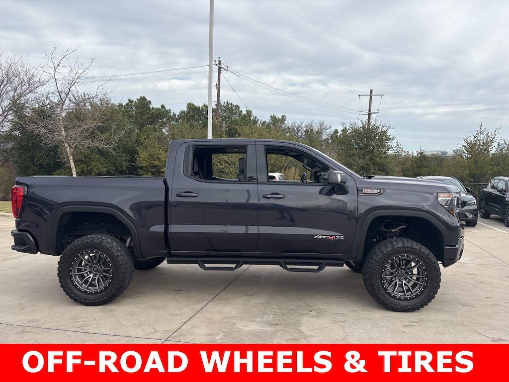 Used 2022 GMC Sierra 1500 AT4X 6.2L V8 4WD Custom Lift Truck