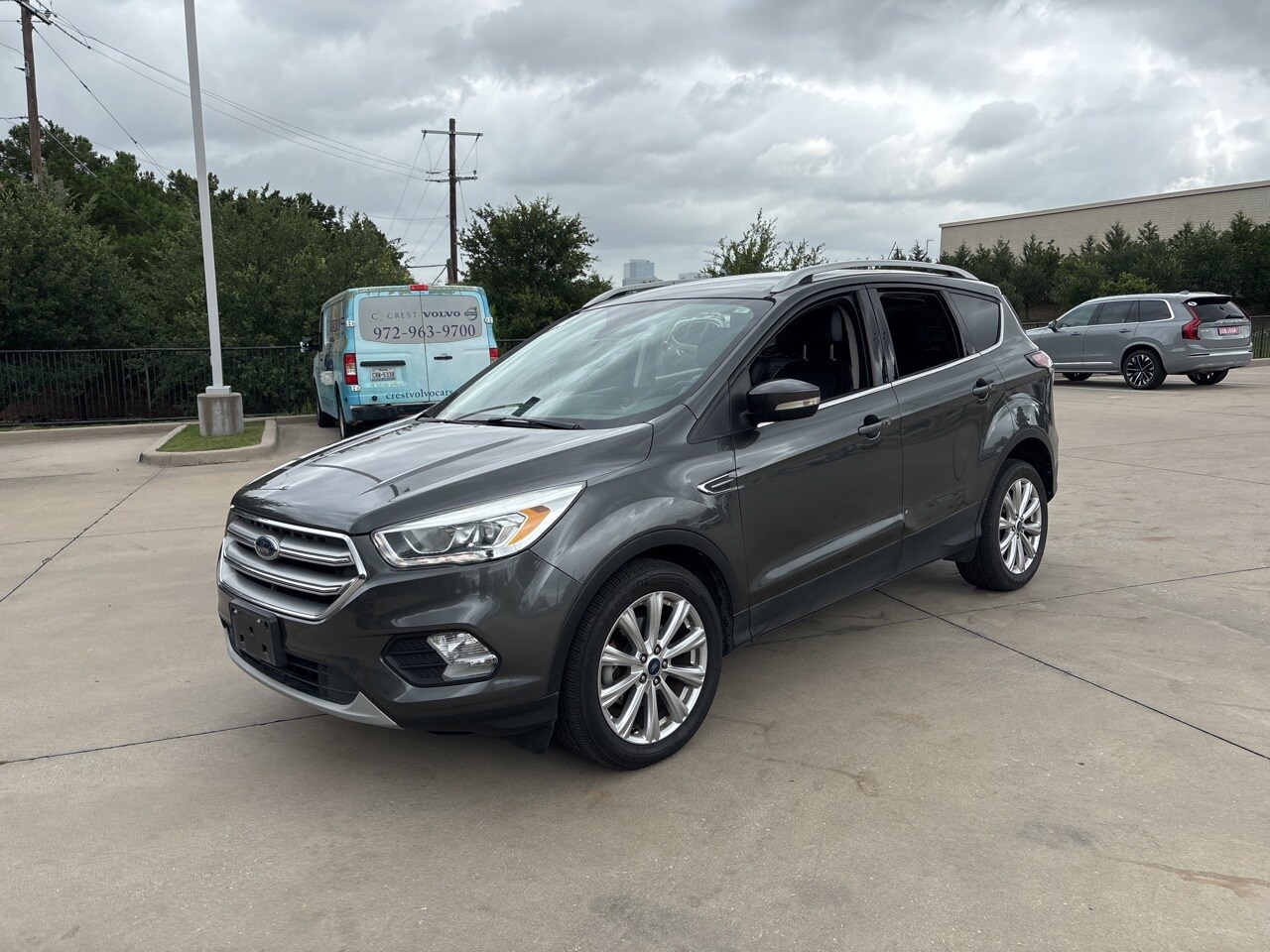 Used 2017 Ford Escape Titanium with VIN 1FMCU0JD7HUD21293 for sale in Frisco, TX