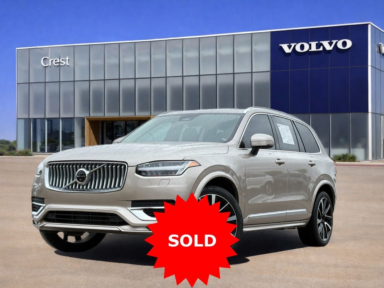 Bright Dusk Metallic 2024 Volvo XC90 B6 Plus Bright Theme 7-Passenger AWD SUV / Crossover All-Wheel Drive Automatic
