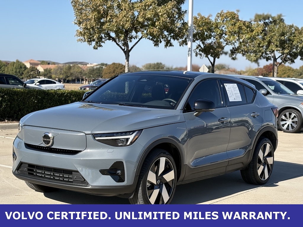 Certified 2023 Volvo C40 Recharge Pure Electric Ultimate SUV