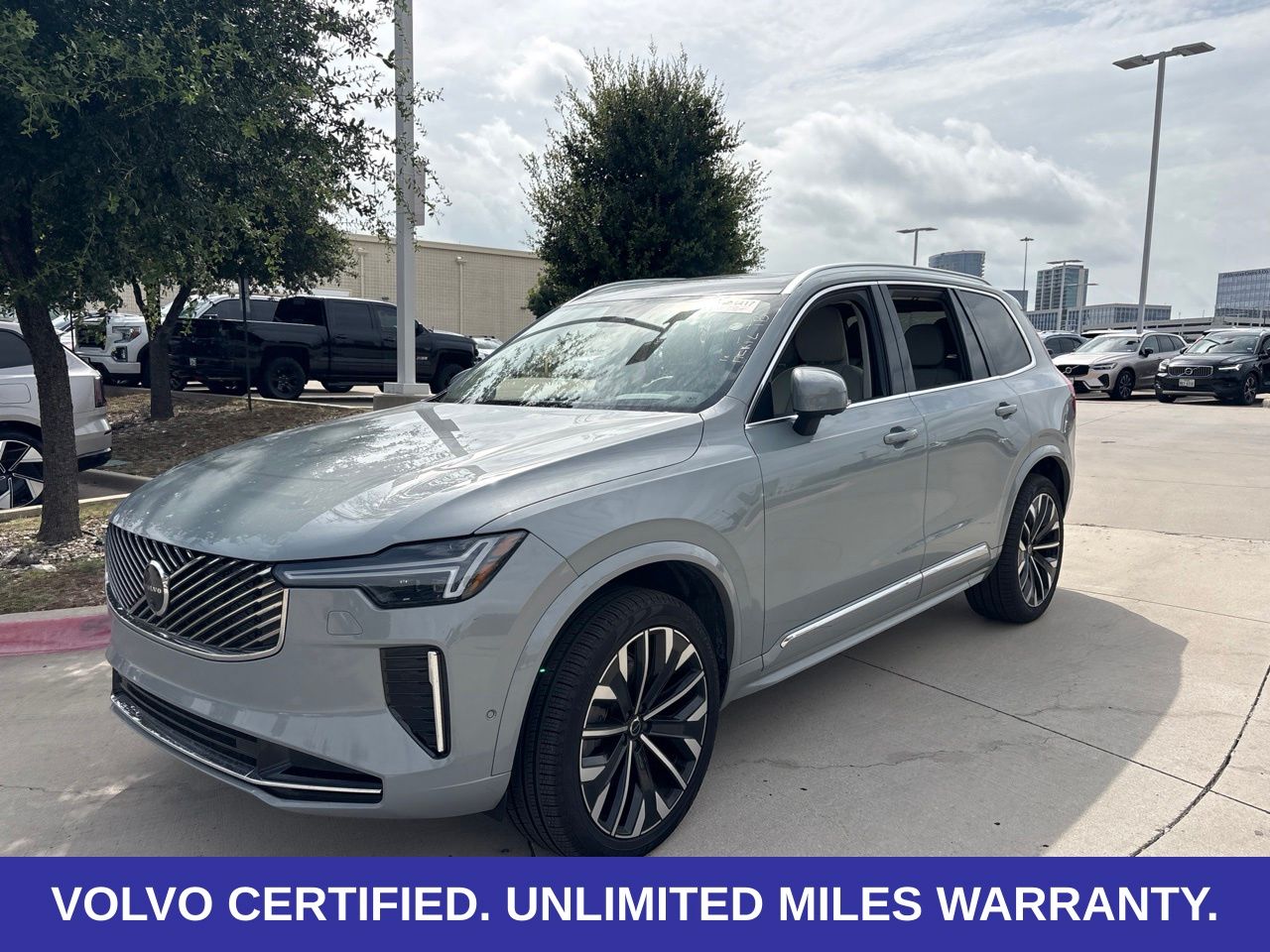 Gray (Vapour Grey Metallic) 2026 Volvo XC90 SUV / Crossover All-Wheel Drive Automatic