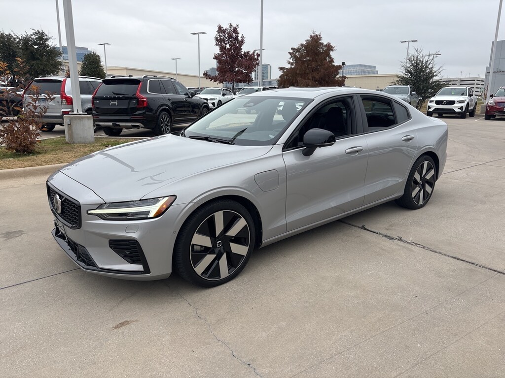 Certified 2024 Volvo S60 Recharge Plug-In Hybrid T8 Plus Dark Theme Sedan