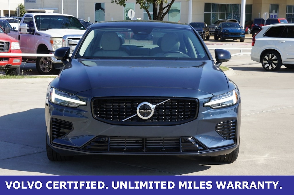 Certified 2024 Volvo S60 Recharge Plug-In Hybrid T8 Plus Dark Theme Sedan