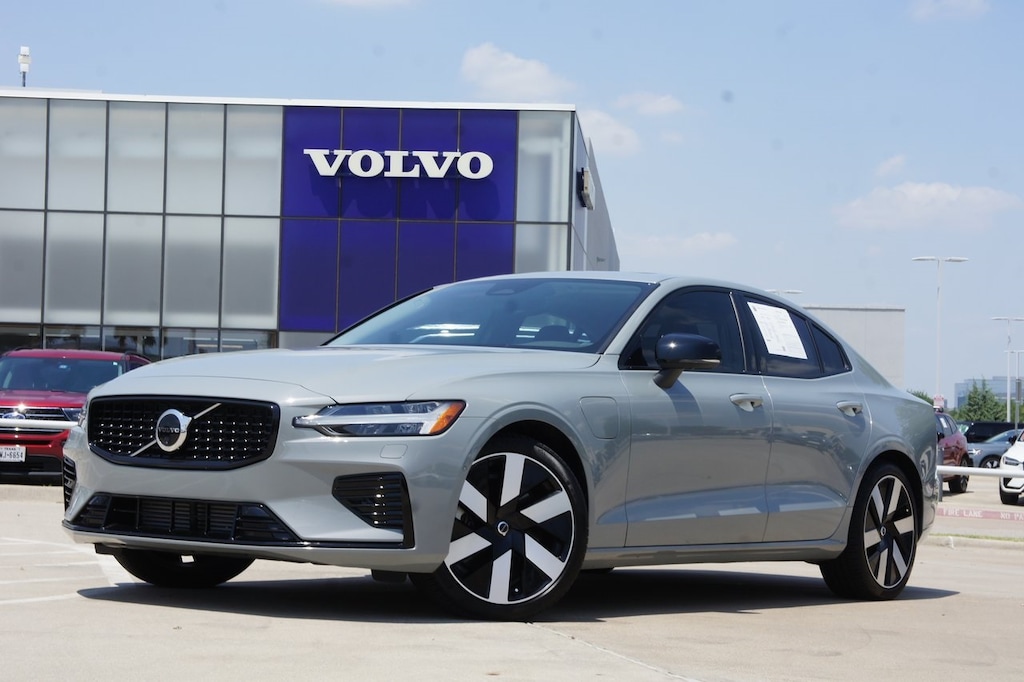 Certified 2024 Volvo S60 Recharge Plug-In Hybrid T8 Plus Dark Theme Sedan