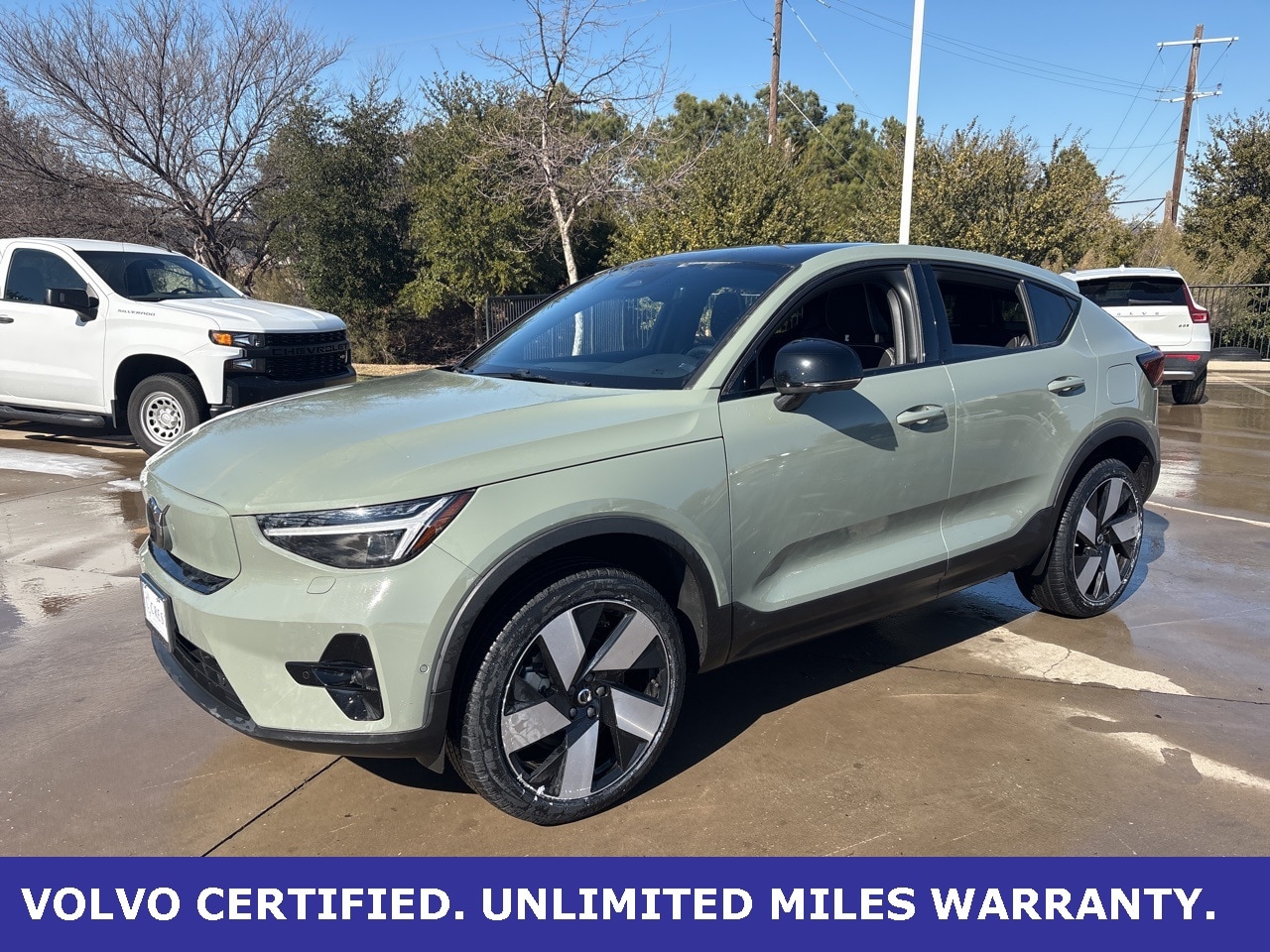 Used 2023 Volvo C40 Ultimate with VIN YV4ED3GM8P2055022 for sale in Frisco, TX