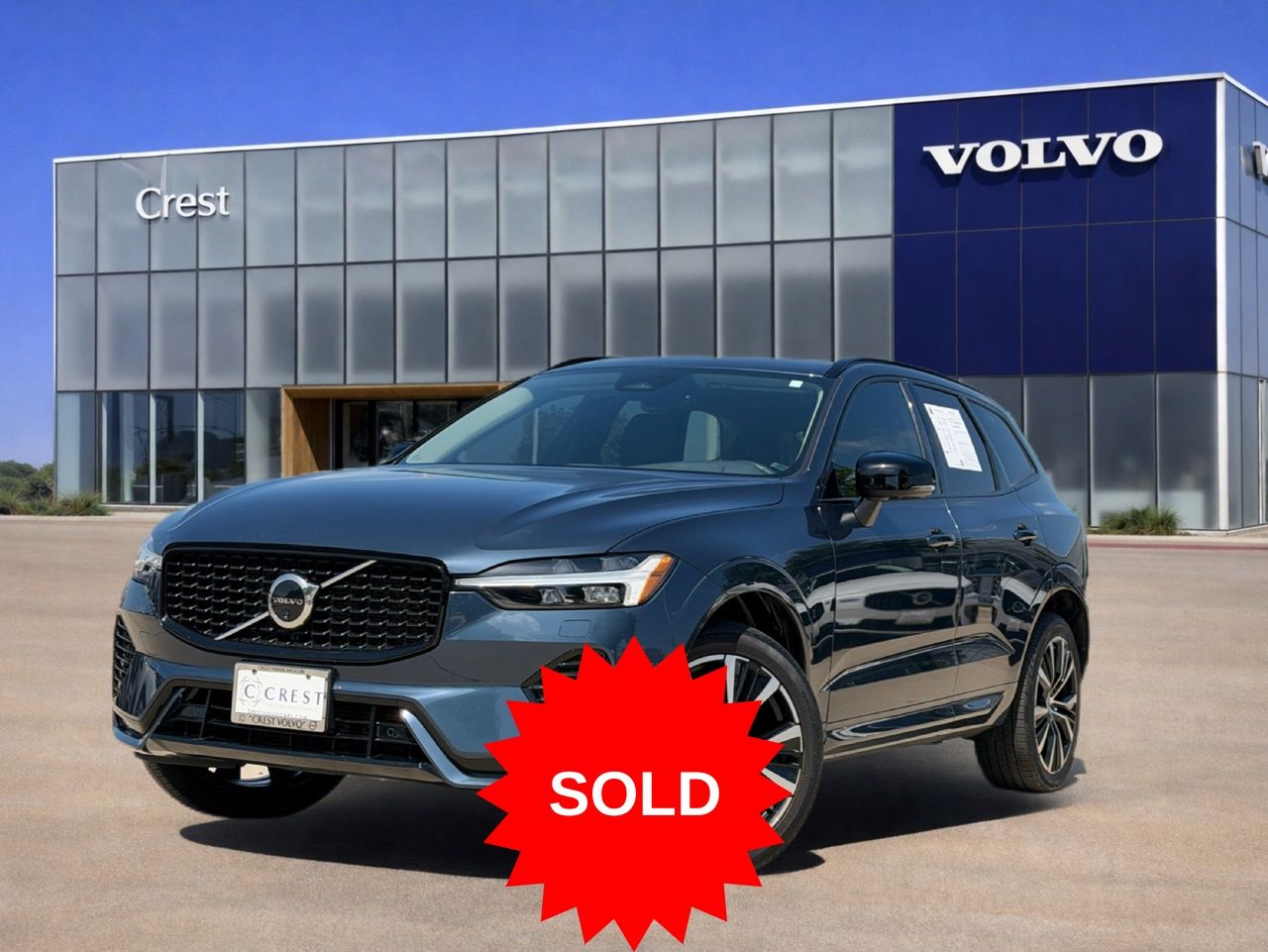 Denim Blue Metallic 2025 Volvo XC60 SUV / Crossover All-Wheel Drive Automatic