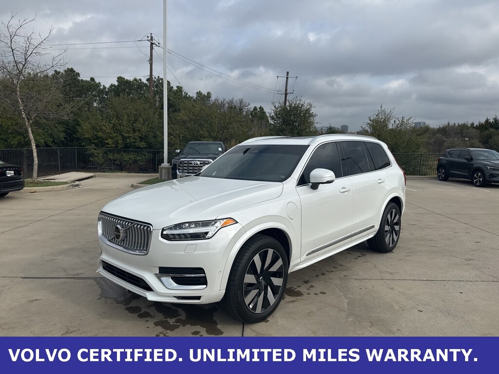 Certified 2023 Volvo XC90 Recharge Plug-In Hybrid T8 Plus Bright Theme 7 Passenger SUV
