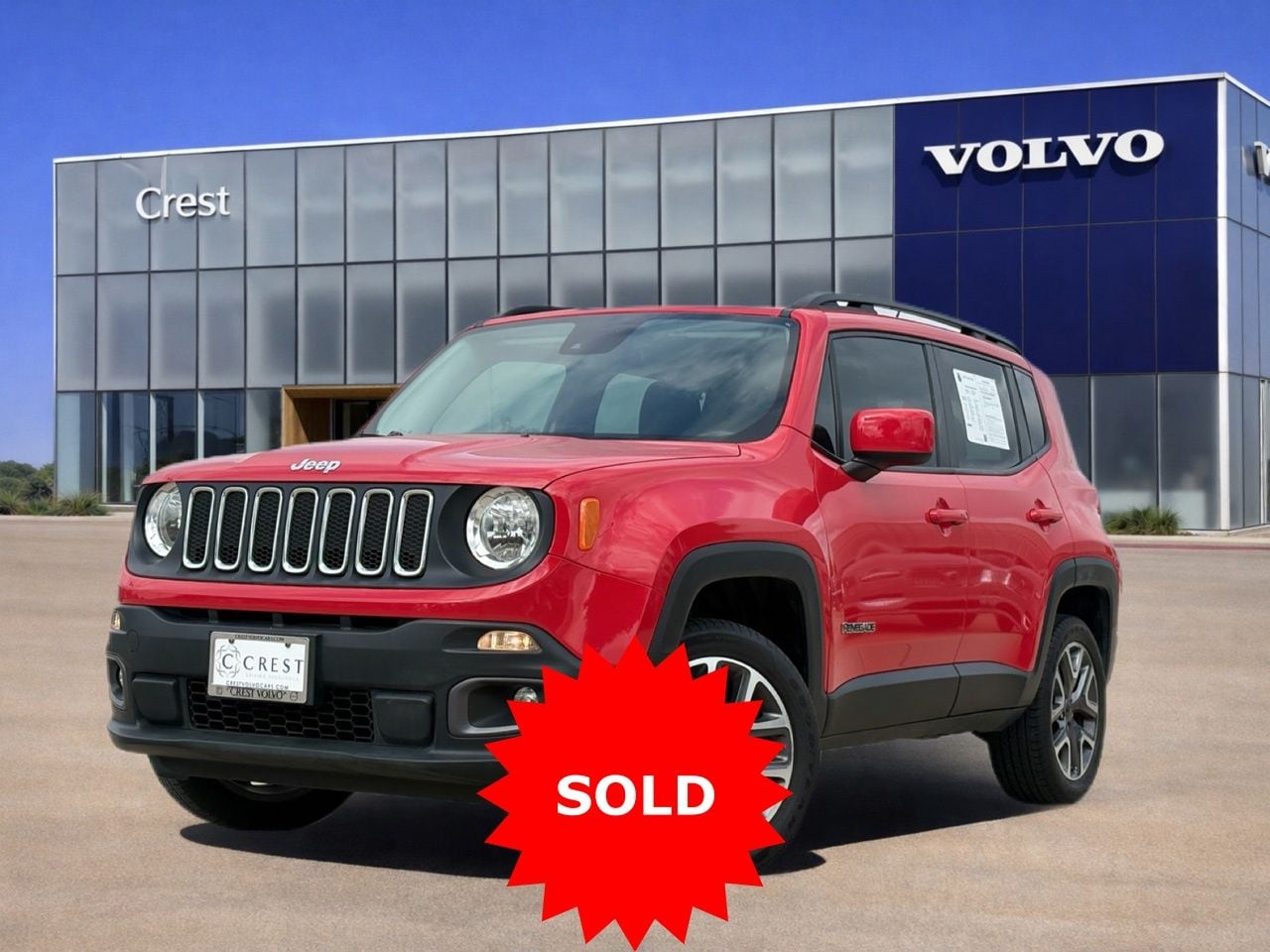 Colorado Red 2016 Jeep Renegade Latitude 4WD SUV / Crossover Four-Wheel Drive 9-Speed Automatic