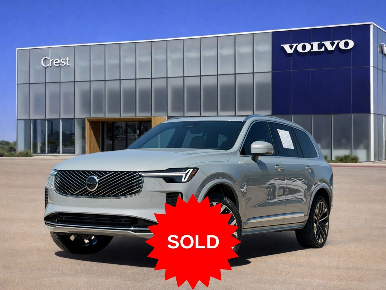 Gray (Vapour Grey Metallic) 2026 Volvo XC90 SUV / Crossover All-Wheel Drive 8-Speed Automatic