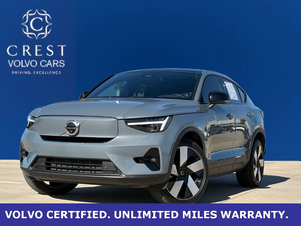 Certified 2023 Volvo C40 Recharge Pure Electric Ultimate SUV